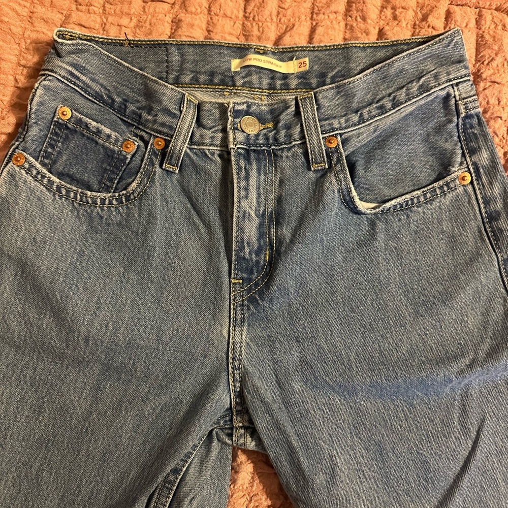 Levi’s low pro straight leg jeans - Picture 2 of 4